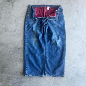 Eddie Bauer Plaid underling baggy jeans Mens size 40 30